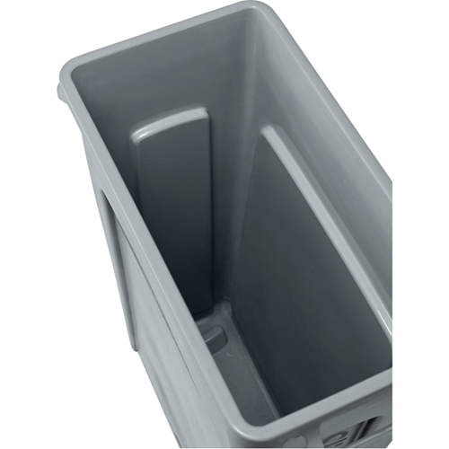 Contenants Slim Jim a/canaux de ventilation, Plastique, 23 gal. US Southpoint Industrial Supply