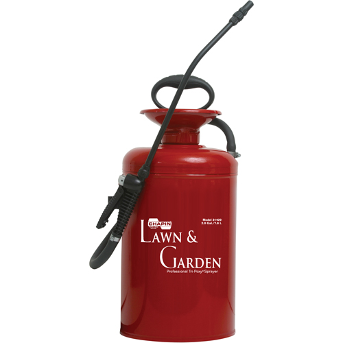 Lawn & Garden Series Tri-Poxy Sprayer, 2 gal. (7.6 L), Steel, 12" Wand Southpoint Industrial Supply