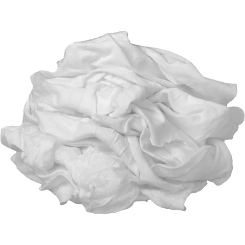 Wiper, Cotton/Polyester, White, 20 lbs. Southpoint Industrial Supply