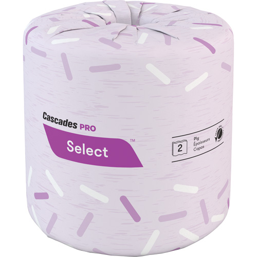 Papier hygi&eacute;nique Pro Select, 2 Pli, 500 Feuilles/Rouleu, Blanc Southpoint Industrial Supply