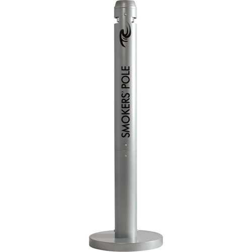 Cendriers Smokers' Pole, Sur pied, Aluminium, Hauteur 41" Southpoint Industrial Supply
