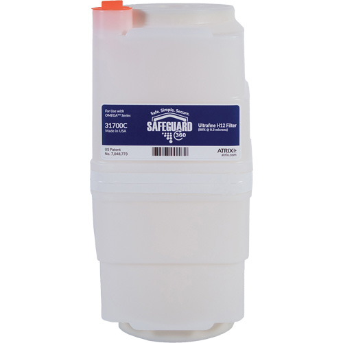 Portable SafeGuard 360 Vacuum Filter, Cartridge, Fits 1 US gal. Southpoint Industrial Supply