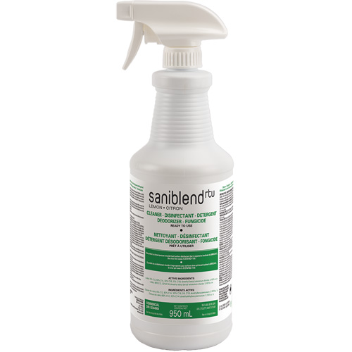 SaniBlend Ready-To-Use Disinfectant & Sanitizer, 950 ml, Trigger Bottle Southpoint Industrial Supply