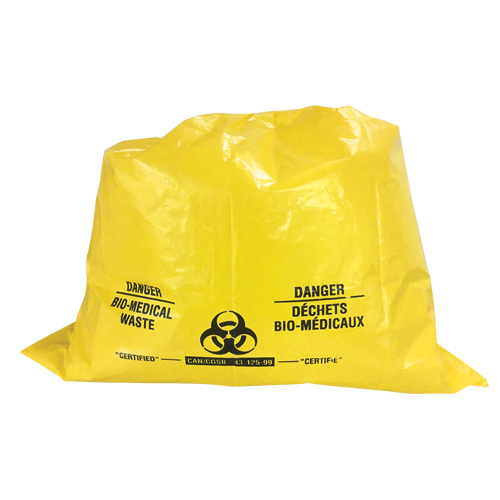 Sure-Guard Bio-Medical Waste Liners, Bio-Hazard, 46" L x 39" W, 2 mil Southpoint Industrial Supply