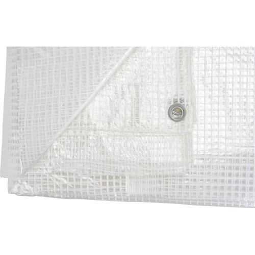 Clear Tarp, 12' x 10' x 8 mils Southpoint Industrial Supply