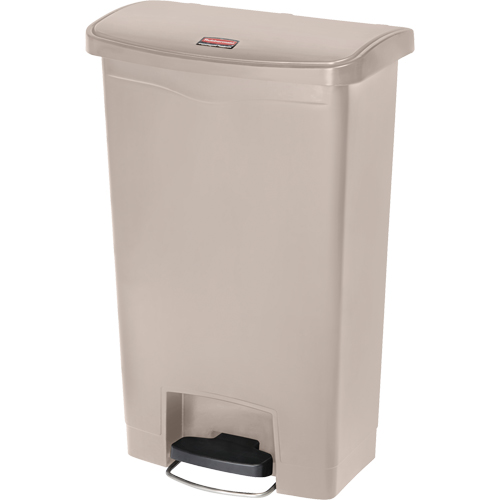Contenant &agrave; d&eacute;chets Slim Jim , R&eacute;sine, Capacit&eacute; 13 gal. US Southpoint Industrial Supply