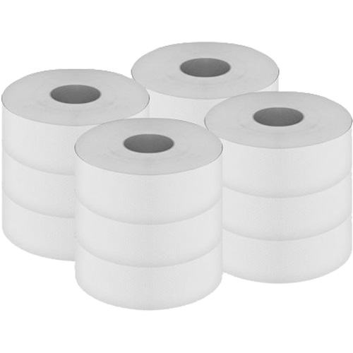 Pro Select Toilet Paper, Jumbo Roll, 2 Ply, 500' Length, White Southpoint Industrial Supply