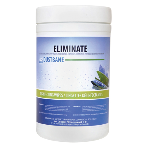 Eliminate Virucide Wipes, 7" x 8", 180 Count Southpoint Industrial Supply