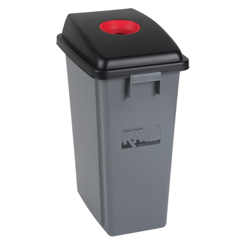 Classification des d&eacute;chets - couvercle, Couvercle ouvert, Plastique, Convient aux contenants  Southpoint Industrial Supply