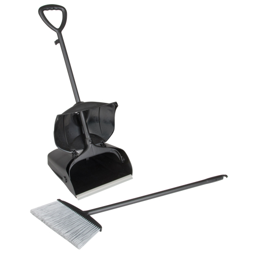 Lobby Dust Pan & Broom, Plastic Southpoint Industrial Supply