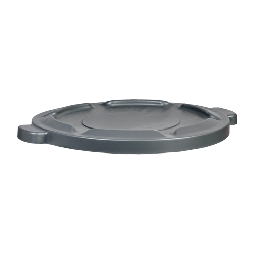 Couvercle pour contenant &agrave; d&eacute;chets de 32 gallons, Couvercle plat, Plastique/Poly&eacute;thyl&egrave;ne, Convient aux contenants 22" dia. Southpoint Industrial Supply