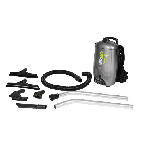 Ergo Pro Backpack Vacuum, 2 US Gal. (7.6 Litres) Southpoint Industrial Supply