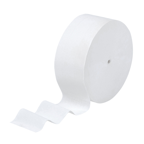 Scott&reg; JRT Jr. Toilet Paper, Coreless Roll, 1 Ply, 2300' Length, White Southpoint Industrial Supply