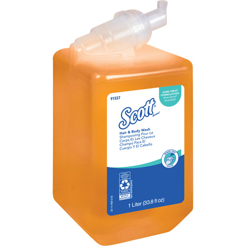 Savon pour le corps et les cheveux Essential de Scott, 1000 ml, Fraîcheur, Bouteille Southpoint Industrial Supply