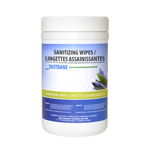 Food Contact Surface Sanitizing Wipes, 6" x 10", 100 Count Southpoint Industrial Supply