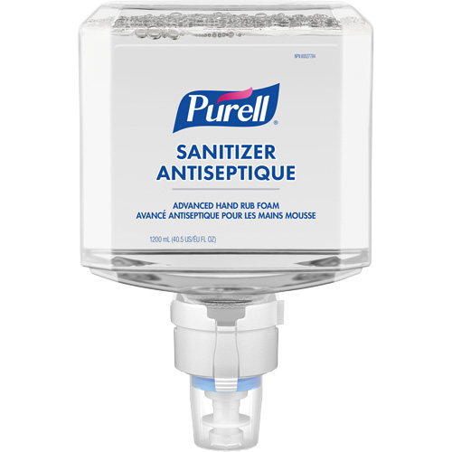 ES8 Advanced Foam Hand Sanitizer, 1200 ml, Cartridge Refill, 70% Alcohol Southpoint Industrial Supply
