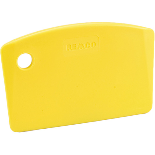Mini Scraper, Yellow, 5-1/4" W x 7-3/10" L Southpoint Industrial Supply