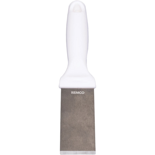 Racloir en acier inoxydable, Blanc, 1-1/2" la x 9" lo Southpoint Industrial Supply