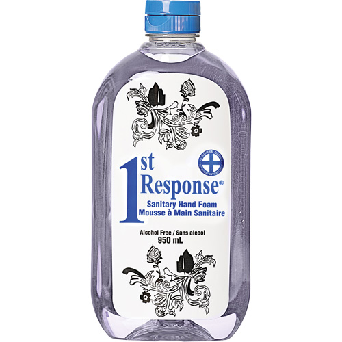 Mousse nettoyante pour les mains 1st Response, Liquide, 950 ml, Bouteille, Sans parfum Southpoint Industrial Supply