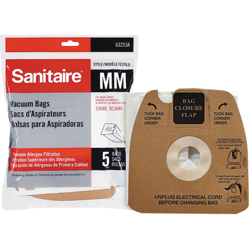 Sac d'aspirateur de premi&egrave;re qualit&eacute;, 1 gal. US Southpoint Industrial Supply