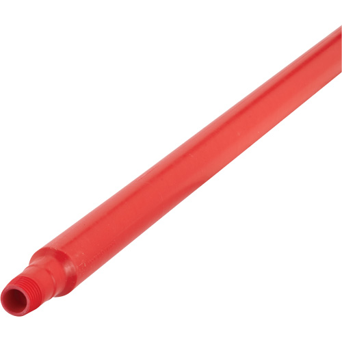 Ultra Hygiene Handle, Broom/Scraper/Squeegee, Red, Ergonomic, 59" L Southpoint Industrial Supply
