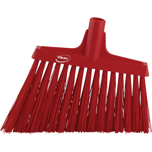 T&ecirc;te de balai oblique, Crins Extra-ferme, 12", Polyester, Rouge Southpoint Industrial Supply