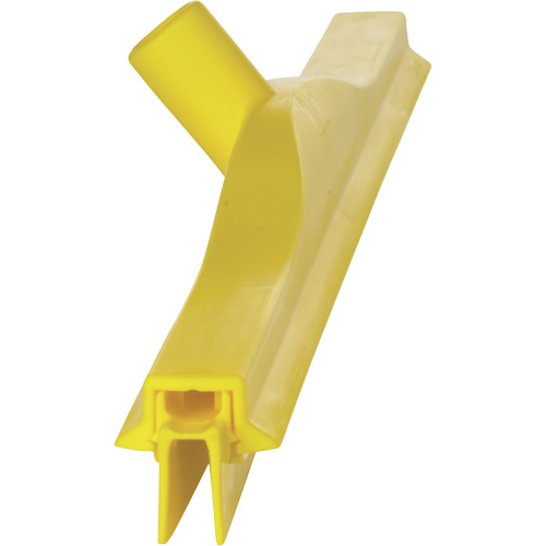 Double Blade Ultra Hygiene Squeegee, 24", Yellow Southpoint Industrial Supply