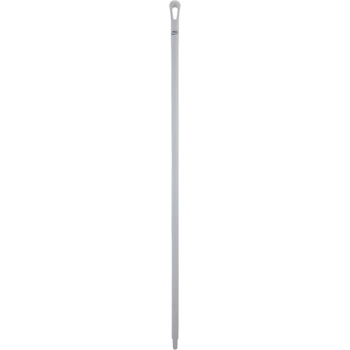 Ultra Hygiene Handle, Broom/Scraper/Squeegee, White, Ergonomic, 59" L Southpoint Industrial Supply