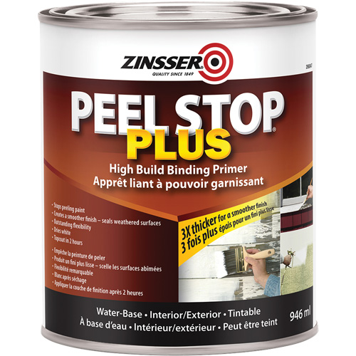 Peel Stop&reg; Plus High Build Binding Primer, 946 ml, Can, White Southpoint Industrial Supply