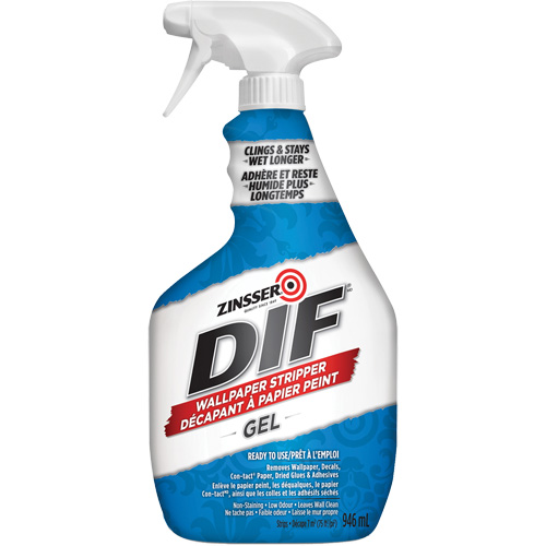 DIF&reg; Wallpaper Stripper Gel, 946 ml, Trigger Bottle Southpoint Industrial Supply
