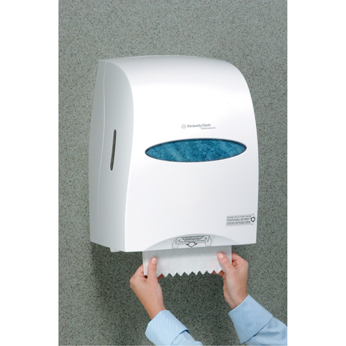 Distributeur de serviettes en rouleaux durs Sanitouch, Manuel/Sans contact, 12,63" la x 10,2" p x 16,13" h Southpoint Industrial Supply
