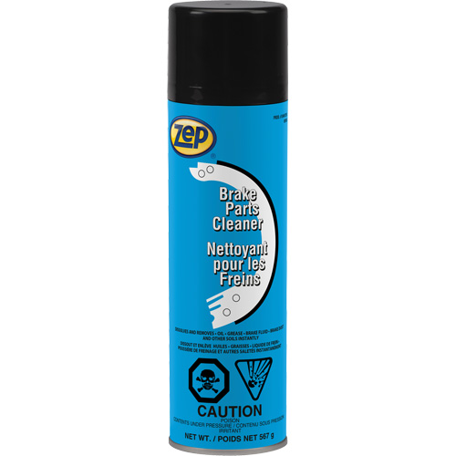 Nettoyant ininflammable pour freins et pi&egrave;ces, Canette a&eacute;rosol Southpoint Industrial Supply
