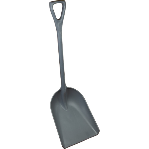 One-Piece Regrind Shovel, Plastic, Polypropylene Blade, D-Grip Handle, 25" Long Southpoint Industrial Supply