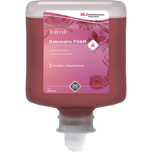 Savon &agrave; mains Refresh Debonaire, Mousse, 1 L, Parfum&eacute; Southpoint Industrial Supply