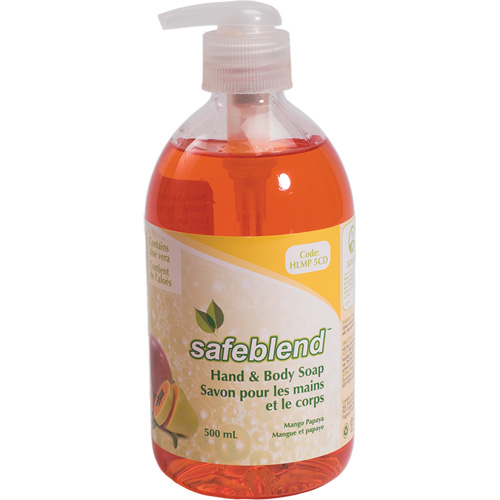 Hand & Body Soap, 500 ml, Mango & Papaya, Bottle Southpoint Industrial Supply