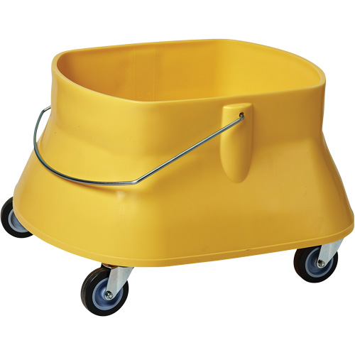 Seau pour vadrouille Champ, Capacit&eacute; de 8 gal. US (32 pintes), Jaune Southpoint Industrial Supply