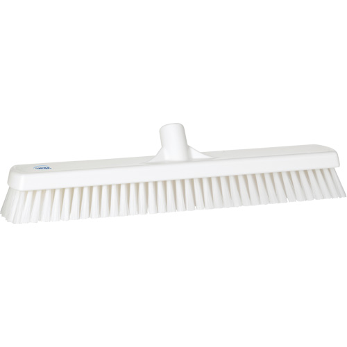 Brosse &agrave; r&eacute;curer pour planchers et murs, Crins Ferme, 19", Polyester, Blanc Southpoint Industrial Supply