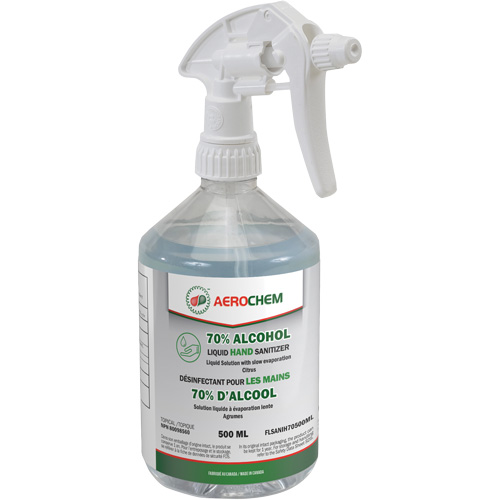 Nettoyant liquide pour surface Aerochem, 500 ml, Bouteille &agrave; g&acirc;chette Southpoint Industrial Supply