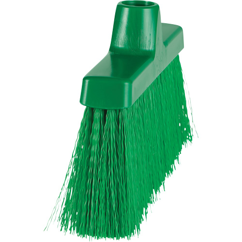 Balai oblique ColorCore, Crins Moyen, 10", Polypropyl&egrave;ne, Vert Southpoint Industrial Supply
