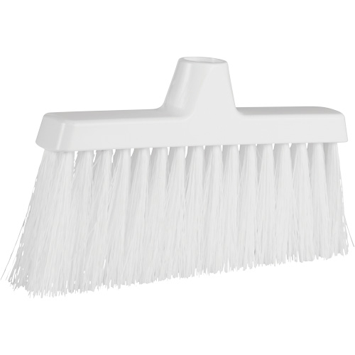 ColorCore Angle Head Broom, Medium Bristles, 10", Polypropylene, White Southpoint Industrial Supply