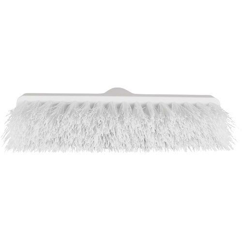 ColorCore Angle Head Broom, Medium Bristles, 10", Polypropylene, White Southpoint Industrial Supply