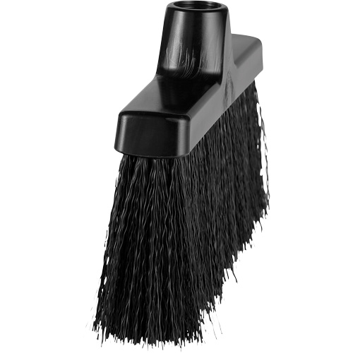 ColorCore Angle Head Broom, Medium Bristles, 10", Polypropylene, Black Southpoint Industrial Supply