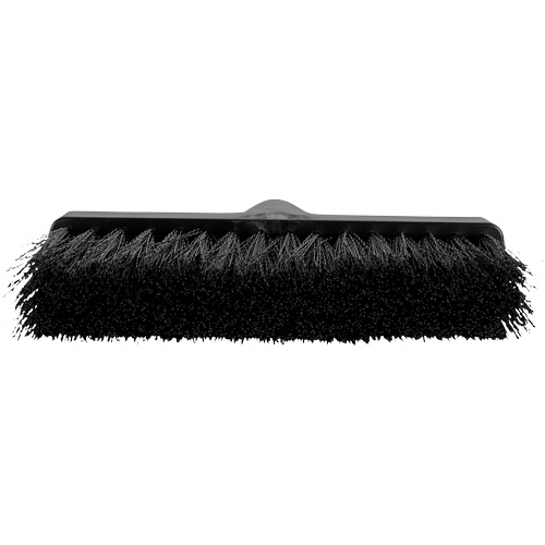 ColorCore Angle Head Broom, Medium Bristles, 10", Polypropylene, Black Southpoint Industrial Supply