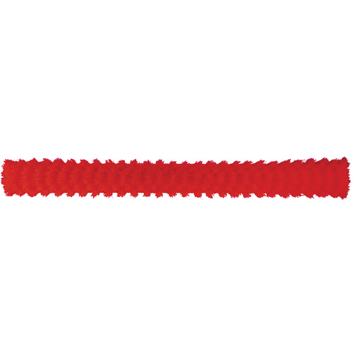 ColorCore Push Broom, Fine Bristles, 24", Polypropylene, Red Southpoint Industrial Supply