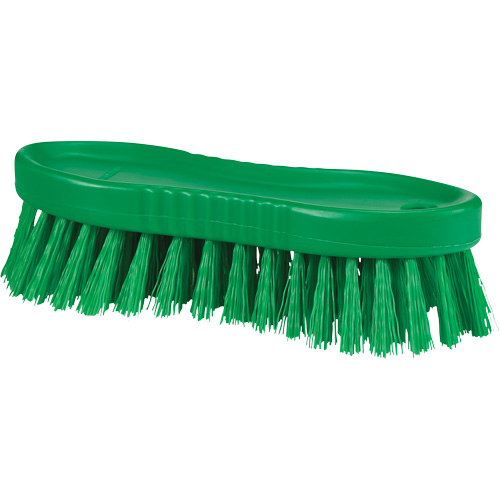 Brosse &agrave; main ColorCore, Soies Ferme, Longueur de 6", Vert Southpoint Industrial Supply