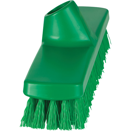 Brosse &agrave; r&eacute;curer ColorCore pour murs, Soies Ferme, Longueur de 12", Vert Southpoint Industrial Supply