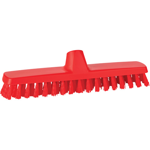 Brosse &agrave; r&eacute;curer ColorCore pour murs, Soies Ferme, Longueur de 12", Rouge Southpoint Industrial Supply