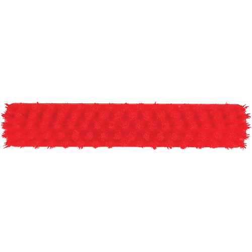 Brosse &agrave; r&eacute;curer ColorCore pour murs, Soies Ferme, Longueur de 12", Rouge Southpoint Industrial Supply