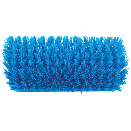 Brosse &agrave; angle double ColorCore pour surfaces hautes et basses, Soies Ferme, Longueur de 10", Bleu Southpoint Industrial Supply