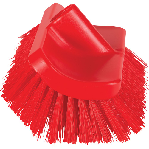 ColorCore High-Low Brush, Stiff Bristles, 10" Long, Red Southpoint Industrial Supply